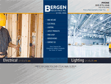 Tablet Screenshot of bergeninc.com